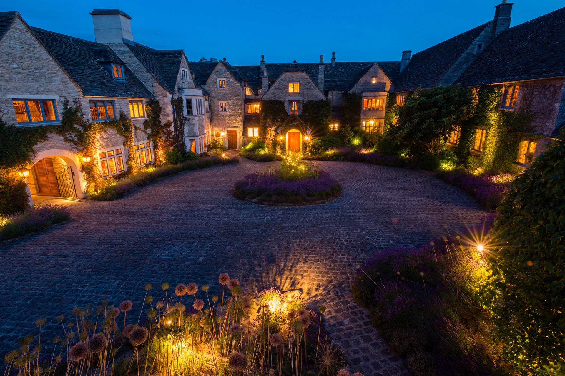 The Dining Room At Whatley Manor Malmesbury